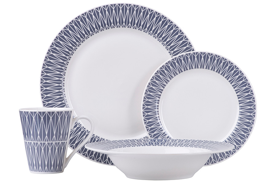 Williams White Basics Maxwell And Williams Swirl Dinner Set