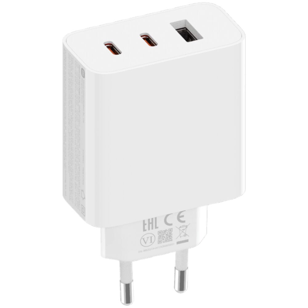 Сетевое зарядное устройство Xiaomi 67W GaN Charger 2C1A USB + 2xType-C  белое - отзывы покупателей на маркетплейсе Мегамаркет | Артикул:  600015663378