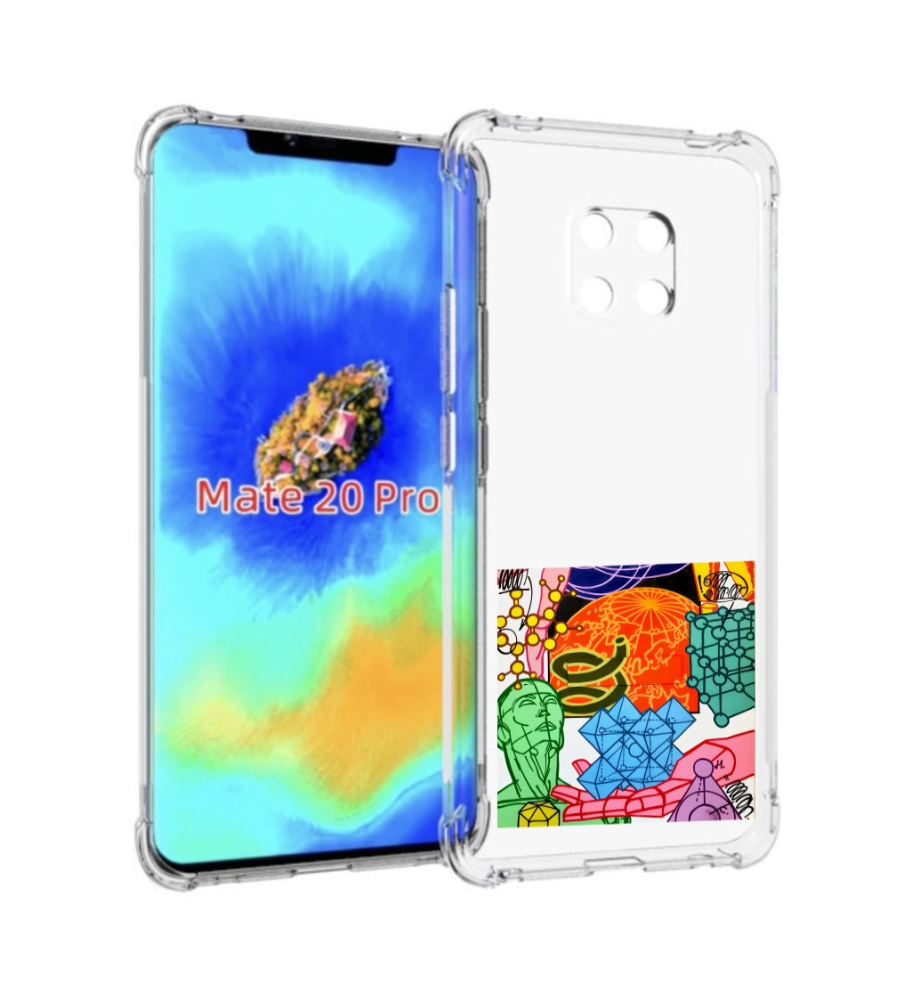 Чехол MyPads физика-химия для Huawei Mate 20 Pro/Mate 20 RS 6.39, купить в  Москве, цены в интернет-магазинах на Мегамаркет