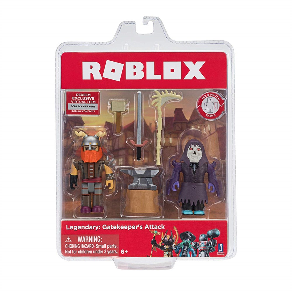 Купить набор игровой Roblox JAZWARES ROBLOX Legendary: Gatekeeper`s Attack,  цены на Мегамаркет