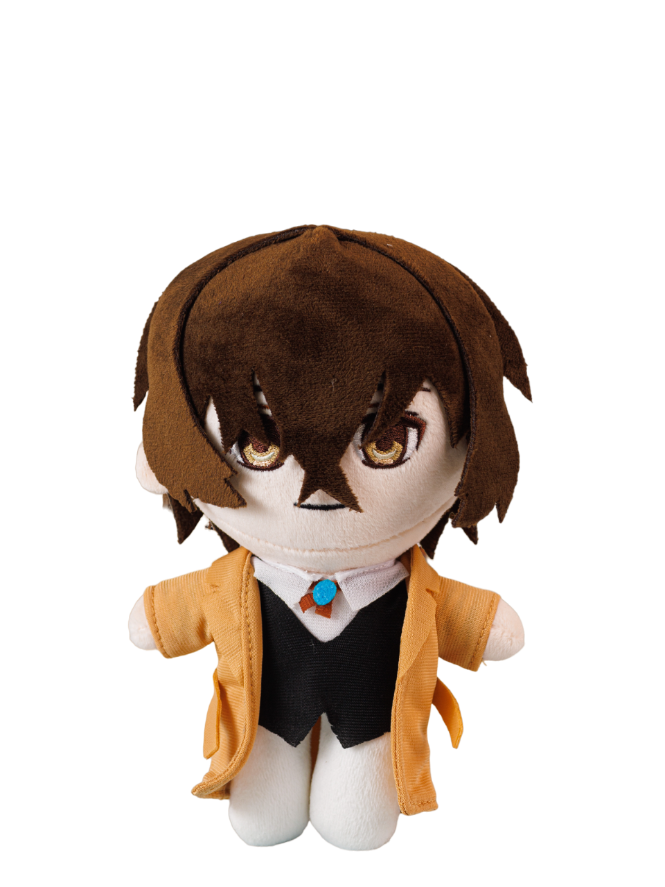 Купить мягкая игрушка Plush Story Осаму Дазай Osamu Dazai в коричневом  костюме Бродячие псы, цены на Мегамаркет