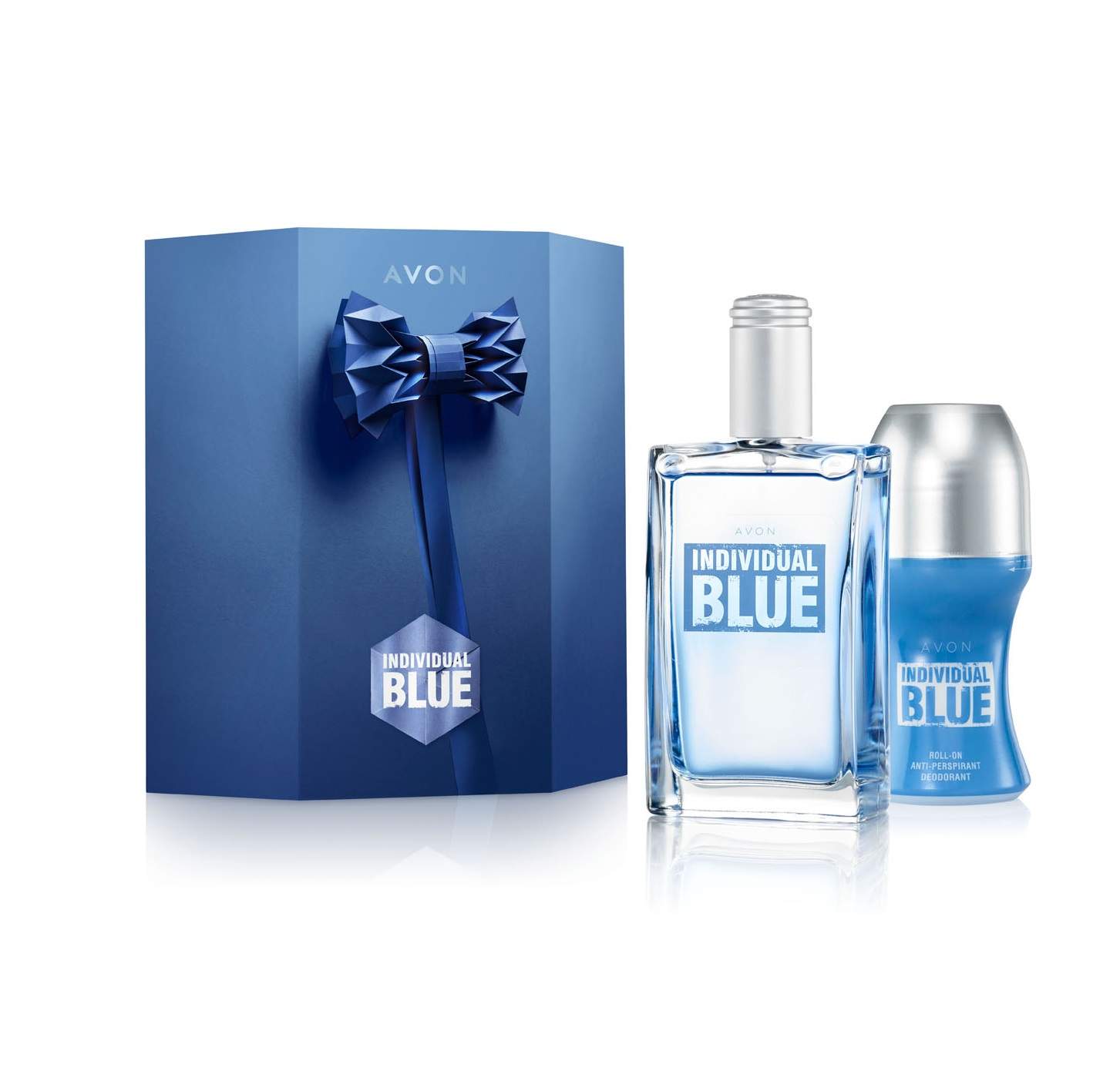 Купить набор AVON Individual Blue for him Туалетная вода 100 мл + Шариковый  дезодорант 50 мл, цены на Мегамаркет | Артикул: 600005115182