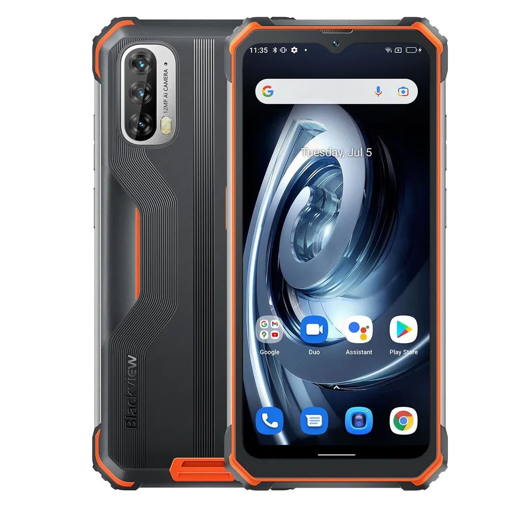 Смартфон Blackview BV7100 6/128Gb LTE Dual Orange, купить в Москве, цены в  интернет-магазинах на Мегамаркет