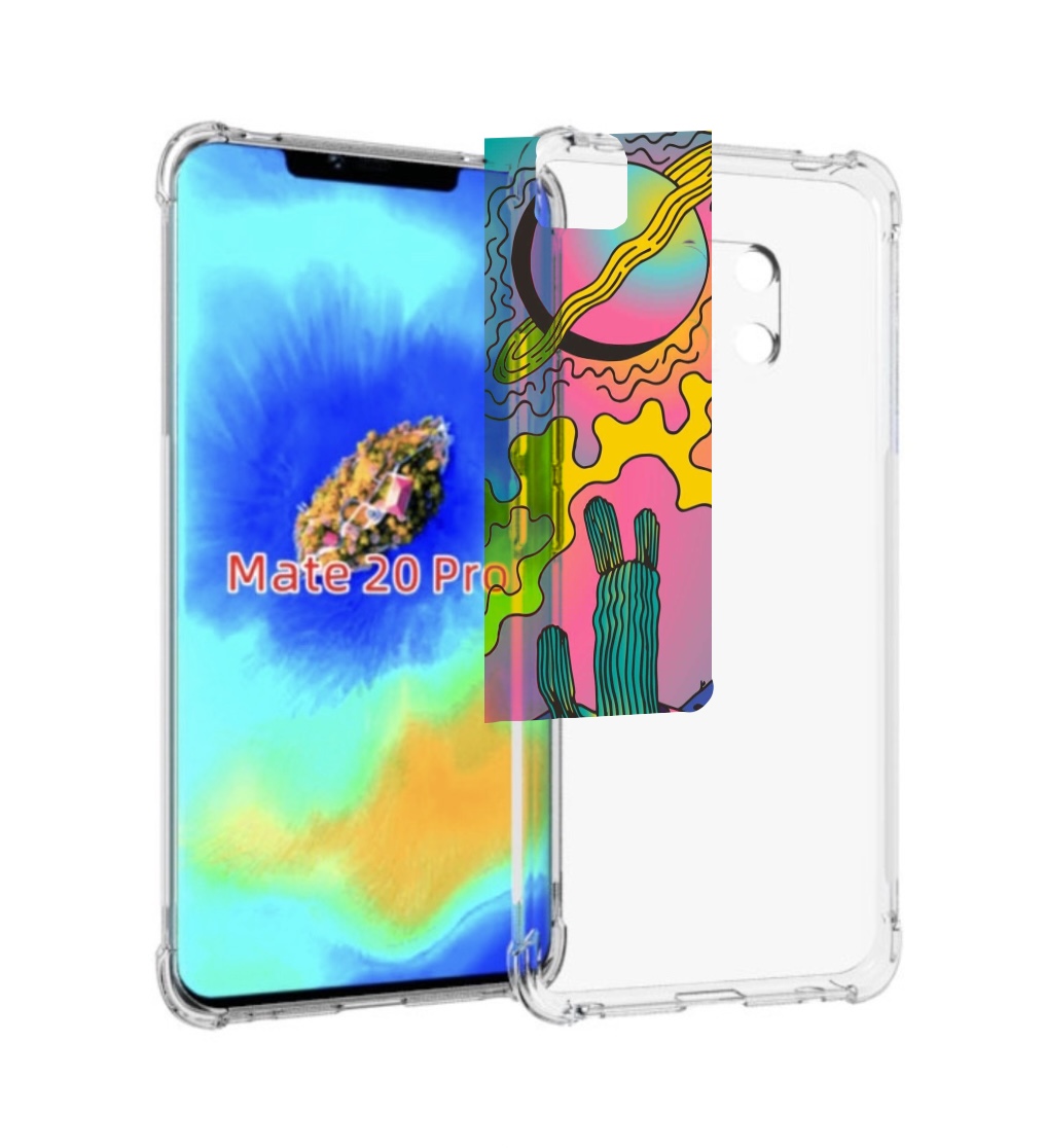 Чехол MyPads акварельные рисунки для Huawei Mate 20 Pro/Mate 20 RS 6.39,  купить в Москве, цены в интернет-магазинах на Мегамаркет