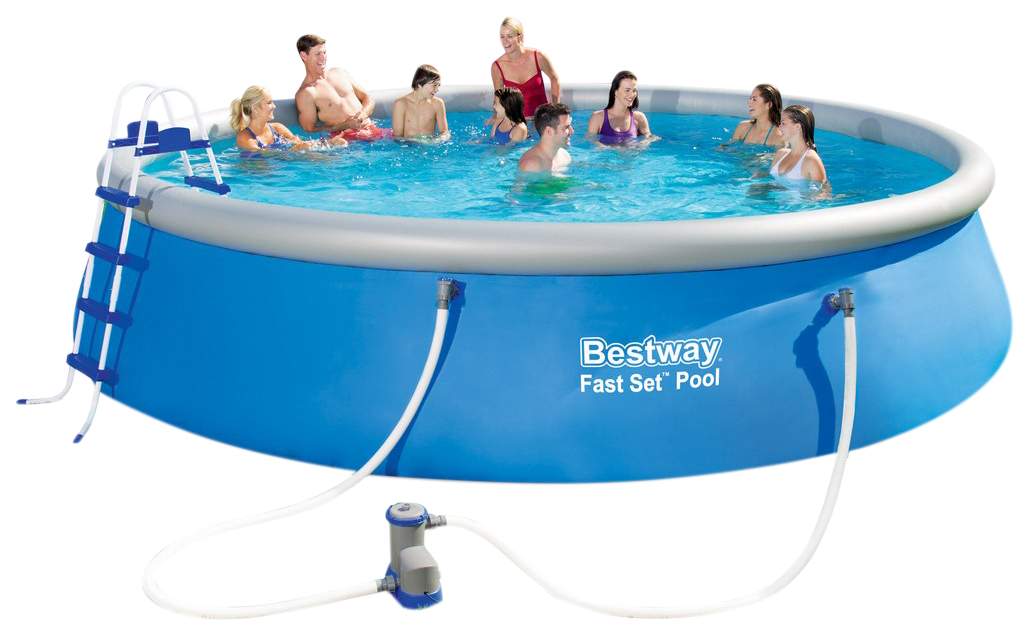 Бассейн fast set bestway 305х76см сборка