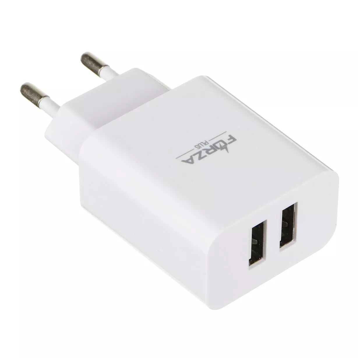 Сетевое зарядное устройство FORZA 916-218 2xUSB 2 А White, купить в Москве,  цены в интернет-магазинах на Мегамаркет