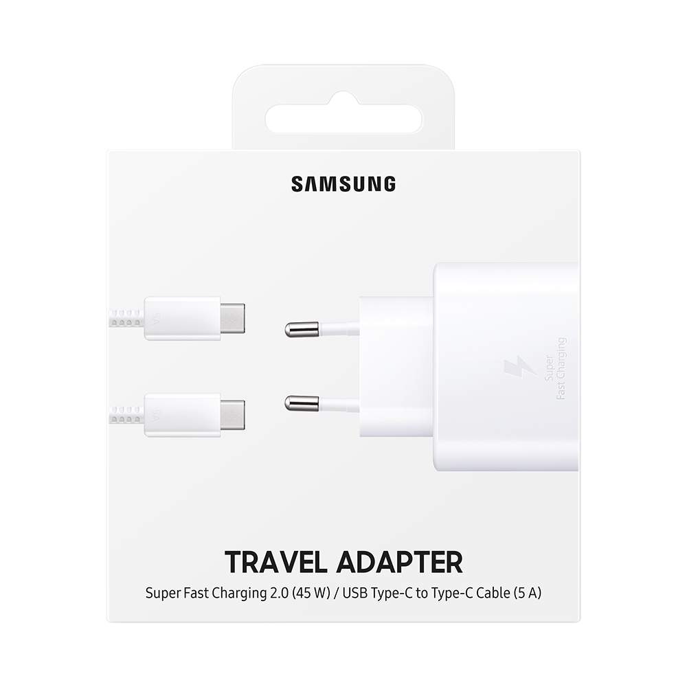 Сетевое зарядное устройство Samsung 45 Вт type-c - type-c 1xUSB Type-C 5 А  белый - отзывы покупателей на маркетплейсе Мегамаркет | Артикул:  600008835750