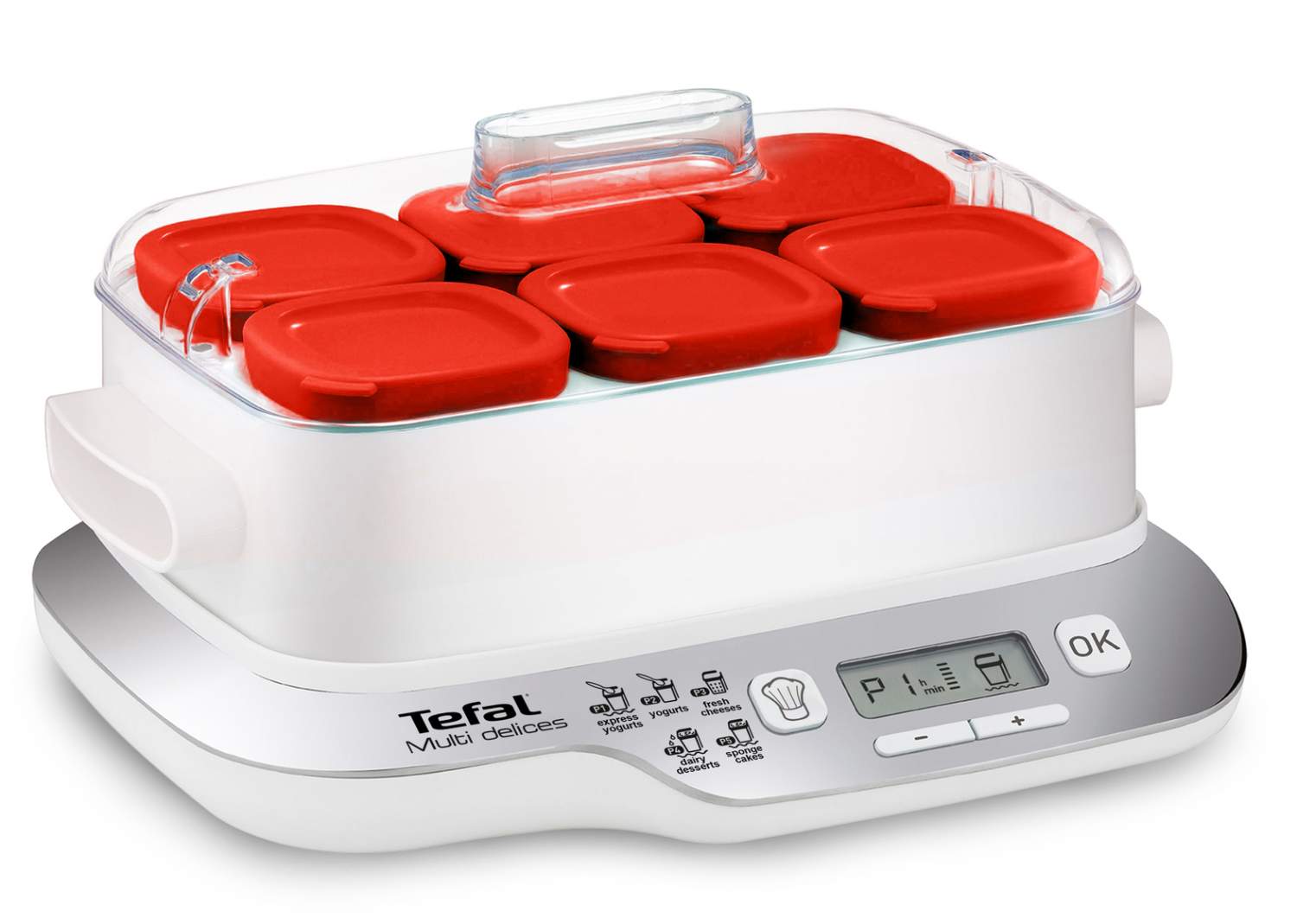 Йогуртница Tefal Multidelice Express YG660132, купить в Москве, цены в  интернет-магазинах на Мегамаркет