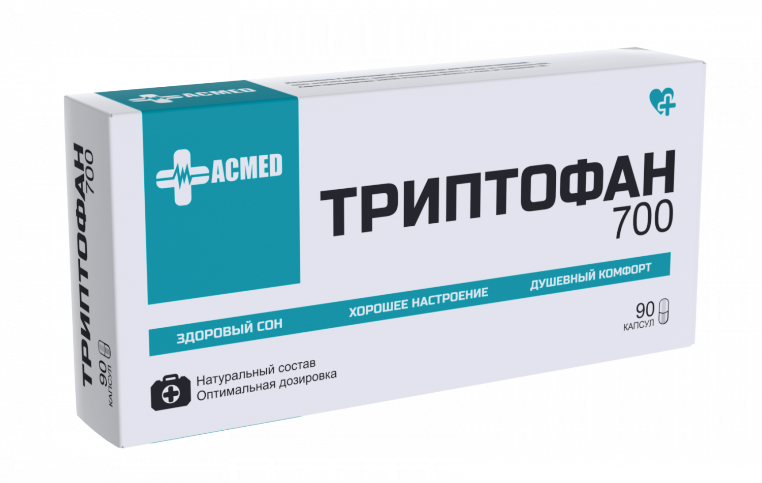 Триптофан ACMED капсулы 90 шт. - отзывы покупателей на Мегамаркет |  100030715027