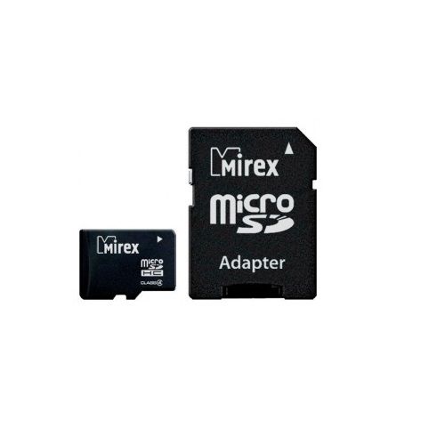 Карта памяти MIREX Micro SDHC 4GB, купить в Москве, цены в интернет