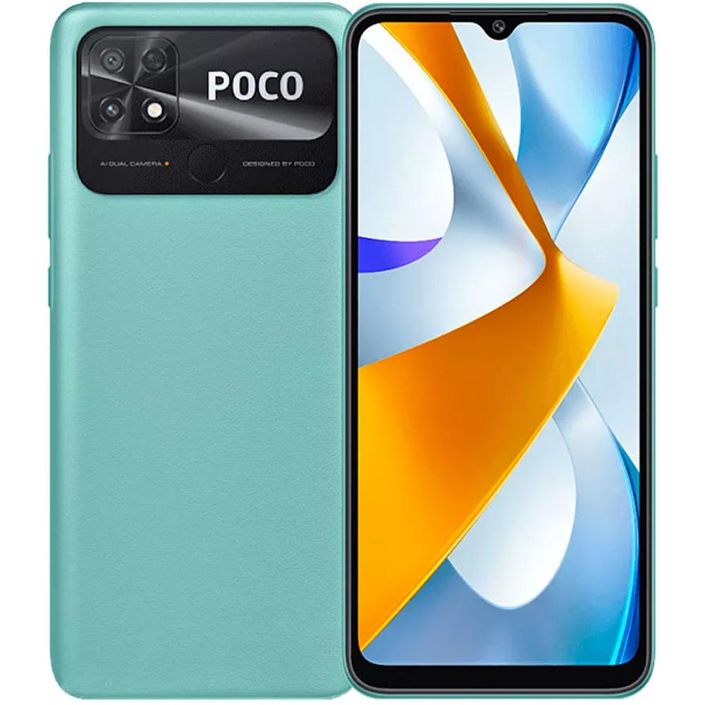 Смартфон POCO C40 4/64Gb Coral Green (X38665), купить в Москве, цены в  интернет-магазинах на Мегамаркет