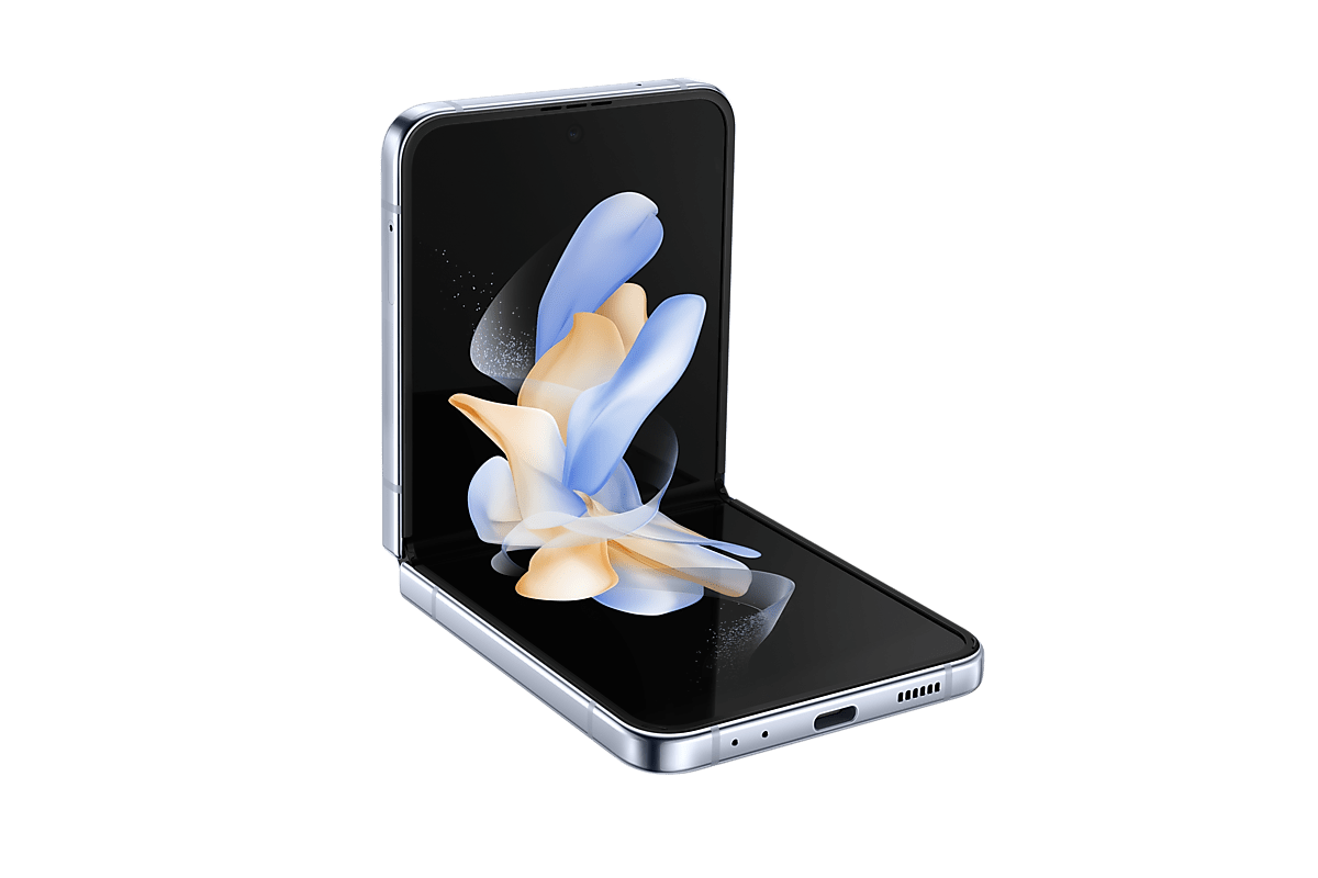 Смартфон Samsung Galaxy Z Flip4 8/256GB голубой (SM-F721BLBEMEA) - отзывы  покупателей на маркетплейсе Мегамаркет | Артикул: 600009693674