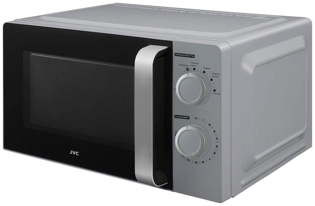 Микроволновая печь соло JVC JK-MW140M серебристый, купить в Москве ...