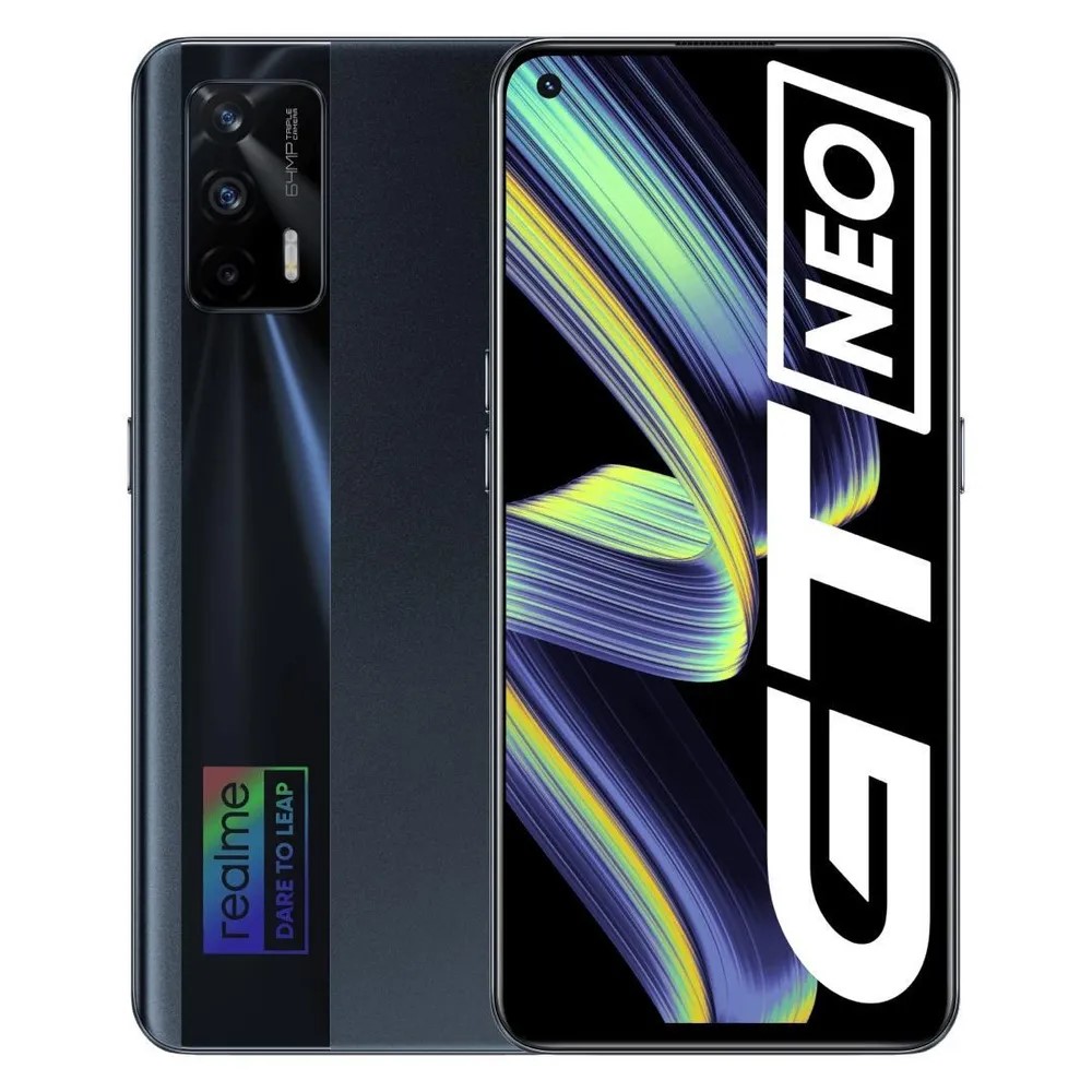 Смартфон Realme GT NEO Flash 5G 8/128GB Hacker Black - отзывы покупателей  на Мегамаркет