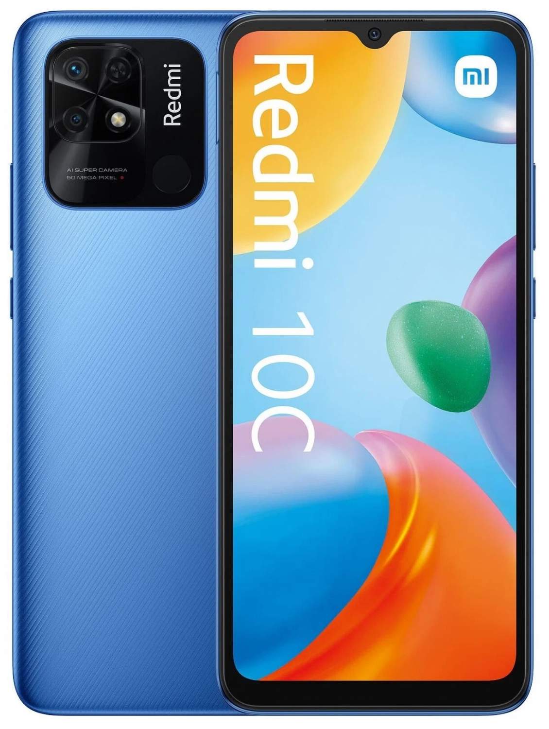 Смартфон Xiaomi Redmi 10C 4/128Gb Blue (EU) – купить в Москве, цены в  интернет-магазинах на Мегамаркет