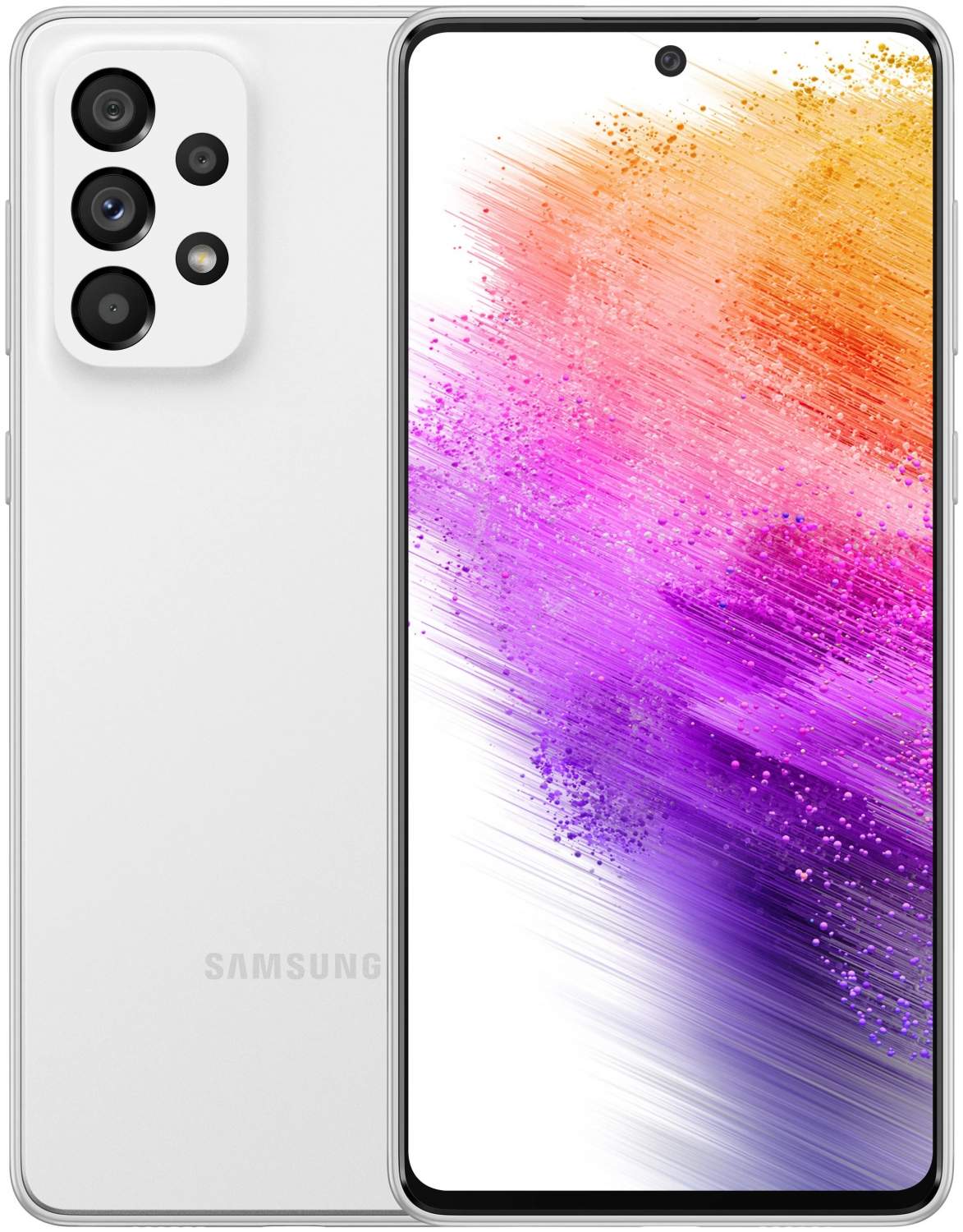 Смартфон Samsung Galaxy A73 5G 8/256GB White (Global) - отзывы покупателей  на Мегамаркет