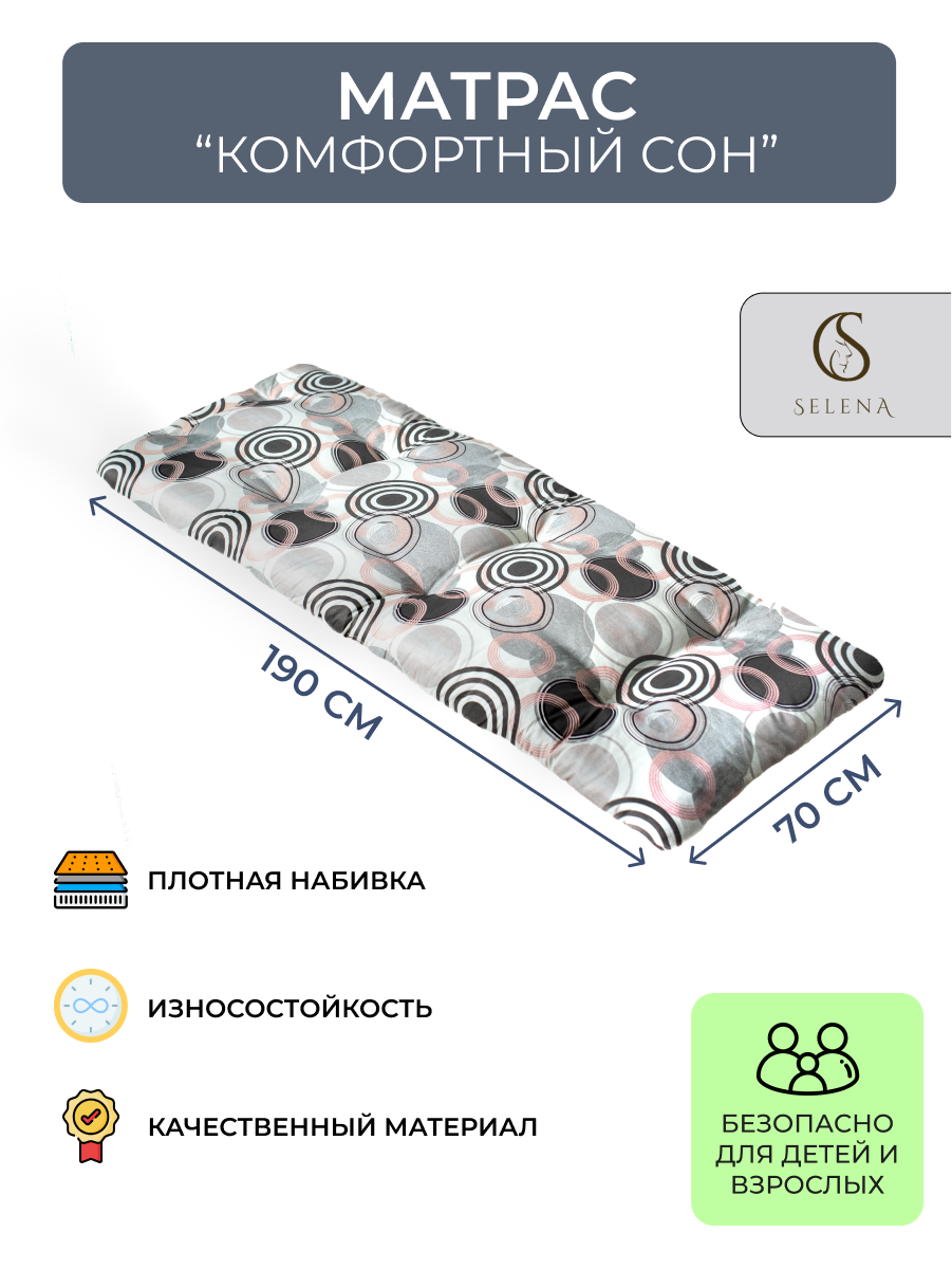 Матрасы ватные - купить матрасы ватные, цены на Мегамаркет
