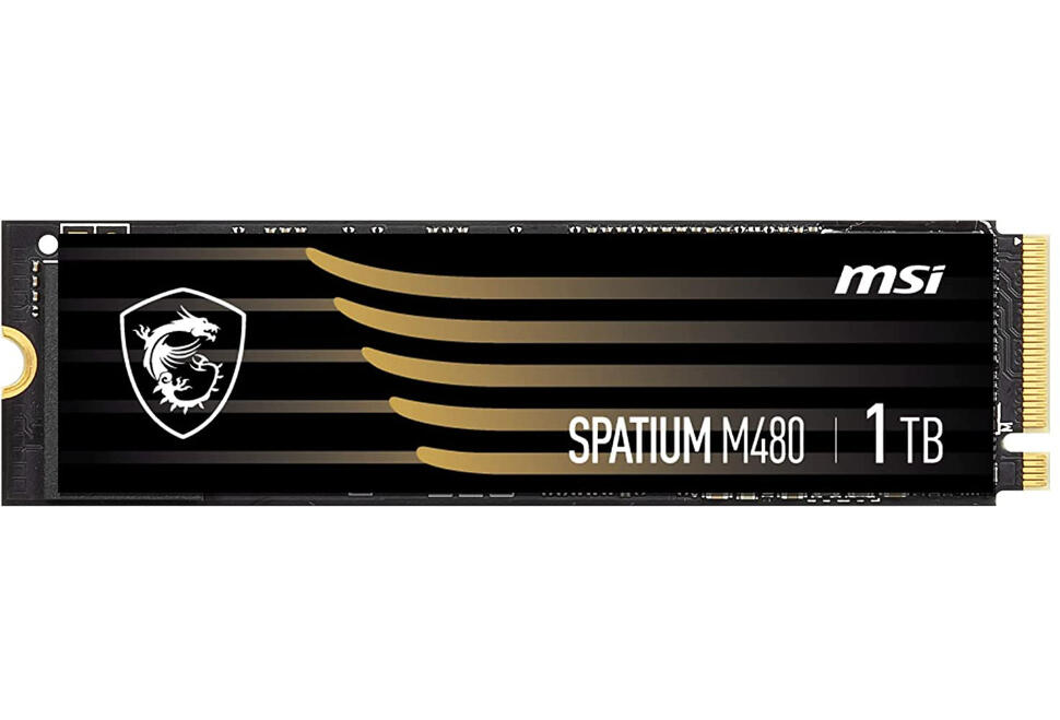 SSD накопитель MSI SPATIUM M480 M.2 2280 1 ТБ (S78-440L490-P83