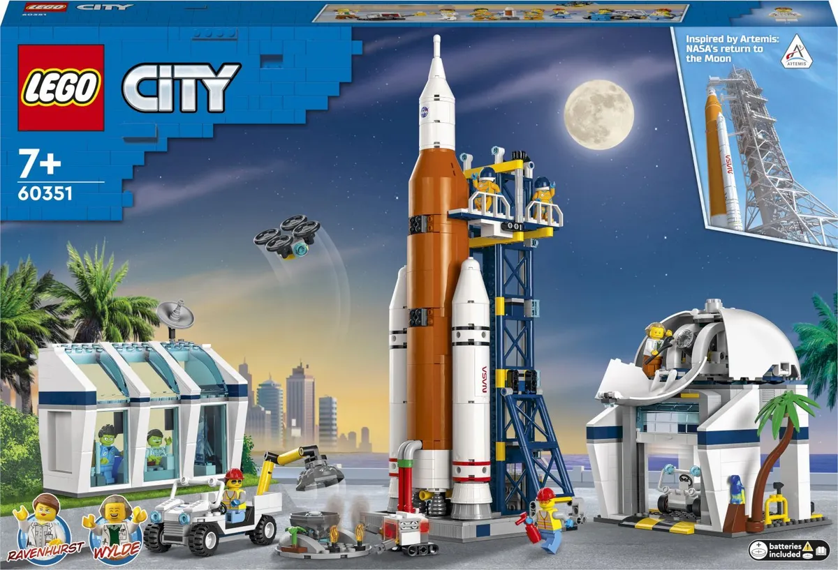 Отзывы о конструктор LEGO City Space Port 60351 Космодром - отзывы  покупателей на Мегамаркет | конструкторы LEGO 60351 - 100030470086
