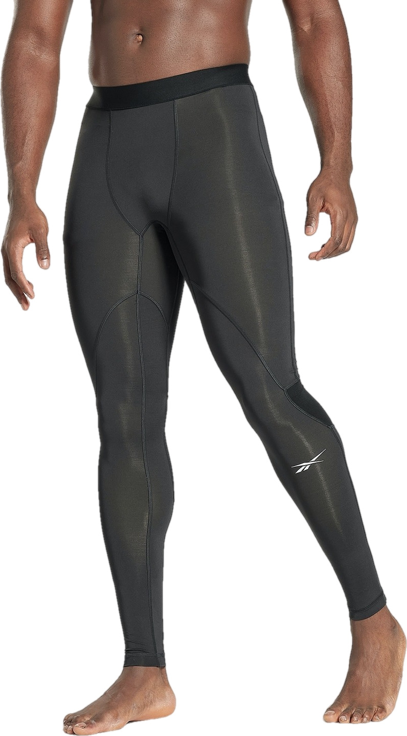 Тайтсы мужские Reebok Workout Compression Tight черные L - купить в Москве,  цены на Мегамаркет