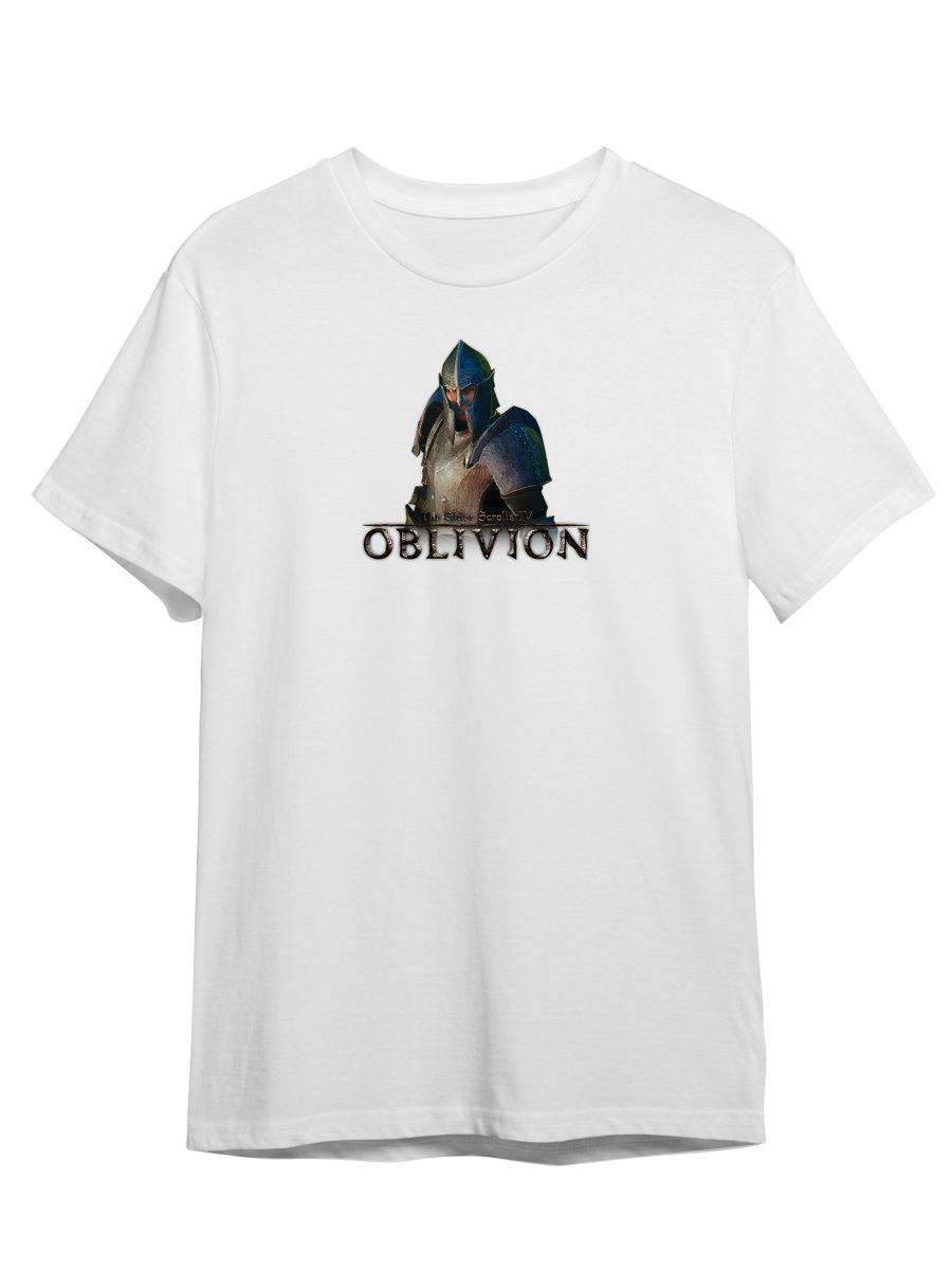 Футболка унисекс СувенирShop Oblivion/Обливион/The Elder Scrolls 8 белая XL  – купить в Москве, цены в интернет-магазинах на Мегамаркет