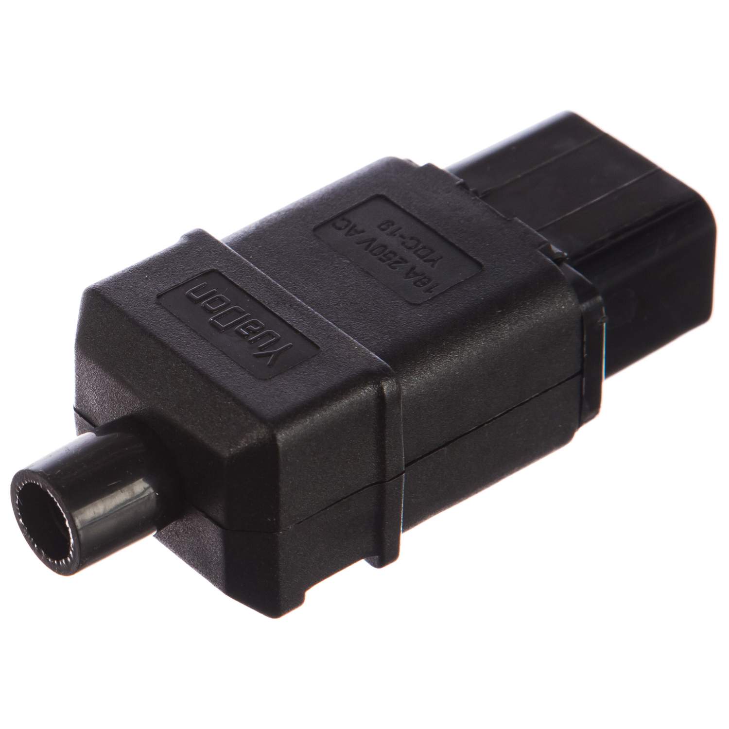 LANMASTER Вилка электрическая кабельная, IEC 60320, C19, 16A 250V ...