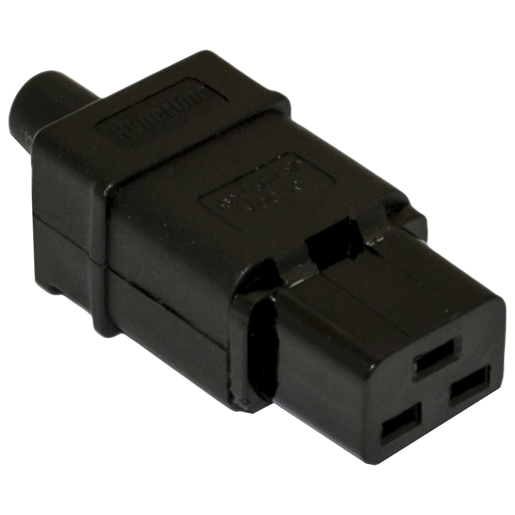 Hyperline CON-IEC320C19 Разъем IEC 60320 C19 220В 16A на кабель ...