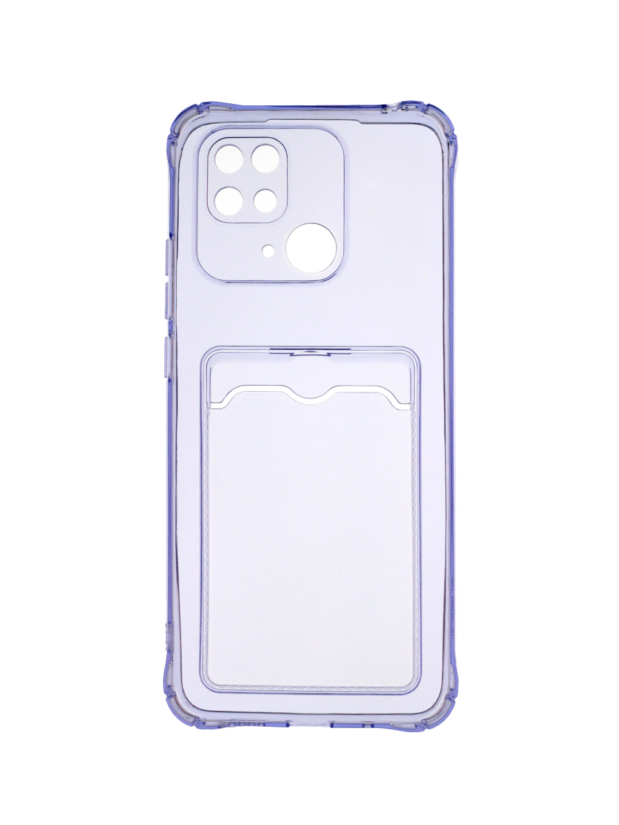 Чехол Zibelino для Xiaomi Redmi 10C Silicone Card Holder Case Lilac, купить  в Москве, цены в интернет-магазинах на Мегамаркет