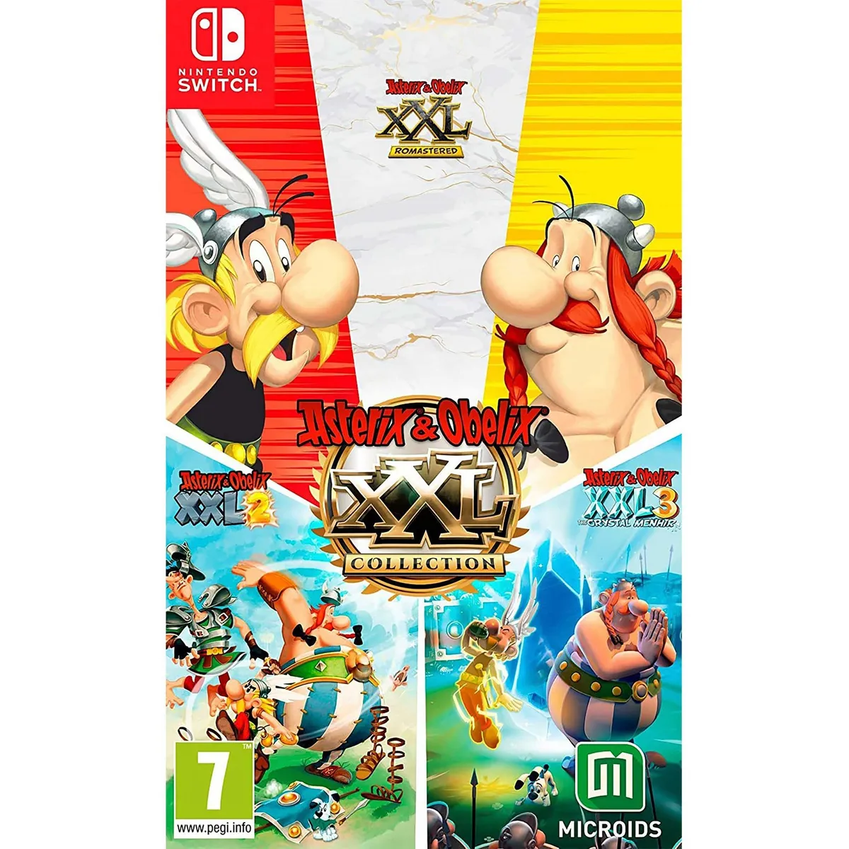 Игра Nintendo Switch Asterix & Obelix: XXL Collection (английская версия) –  купить в Москве, цены в интернет-магазинах на Мегамаркет