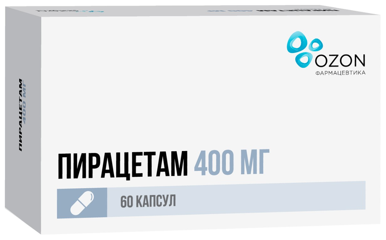 Пирацетам капсулы 400 мг 60 шт. - купить в интернет-магазинах, цены на  Мегамаркет | ноотропы