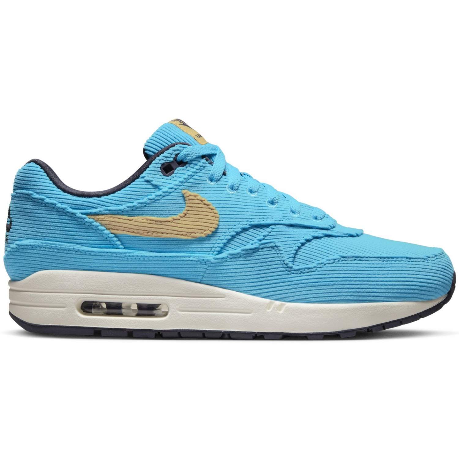 Кроссовки мужские Nike AIR MAX 1 PRM голубые 40.5 EU - купить в Москве,  цены на Мегамаркет