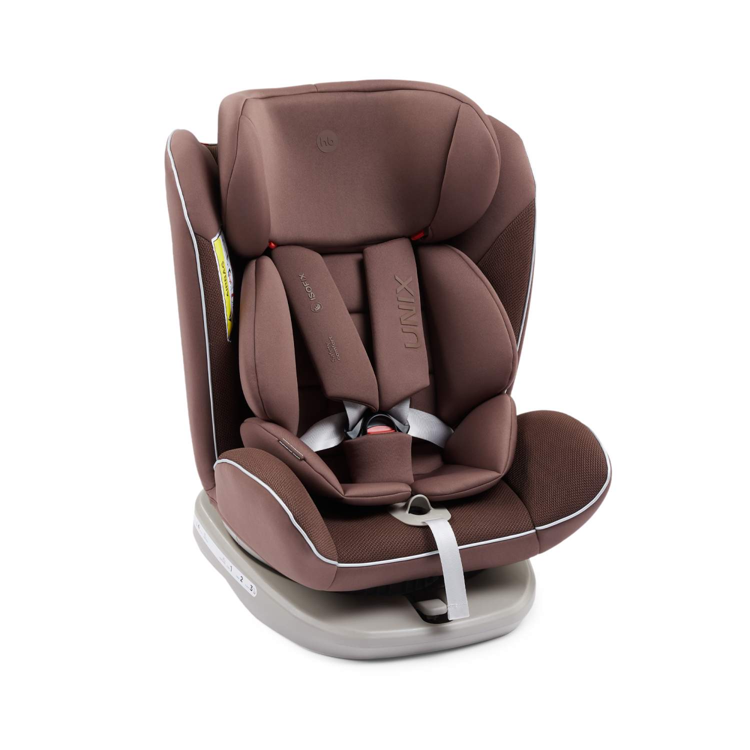 Отзывы о автокресло Happy Baby Unix группы 0+/1/2/3, isofix, 0-36 кг  поворотная база, коричневый - отзывы покупателей на Мегамаркет | автокресла  Unix_chocolate - 600009644213