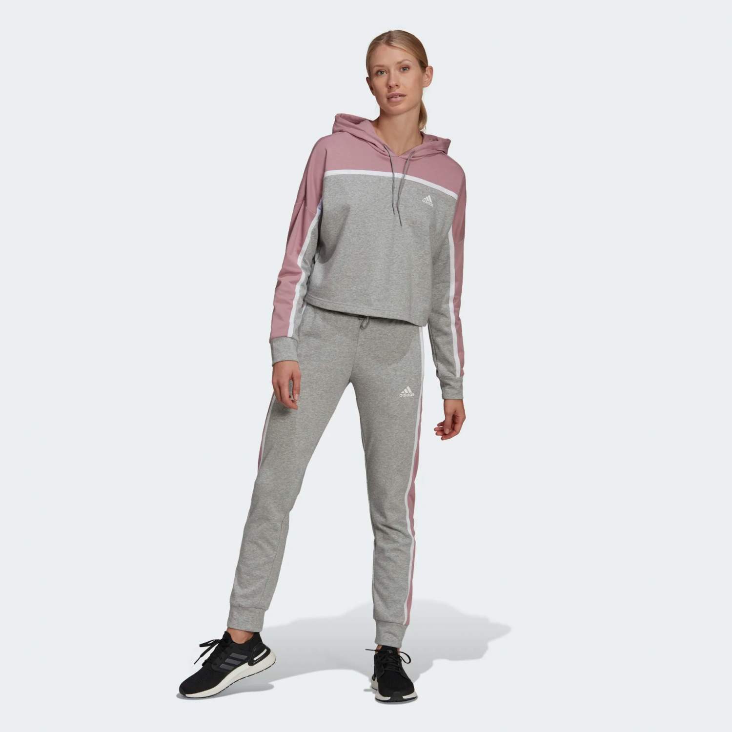 Grey adidas store sweatsuit