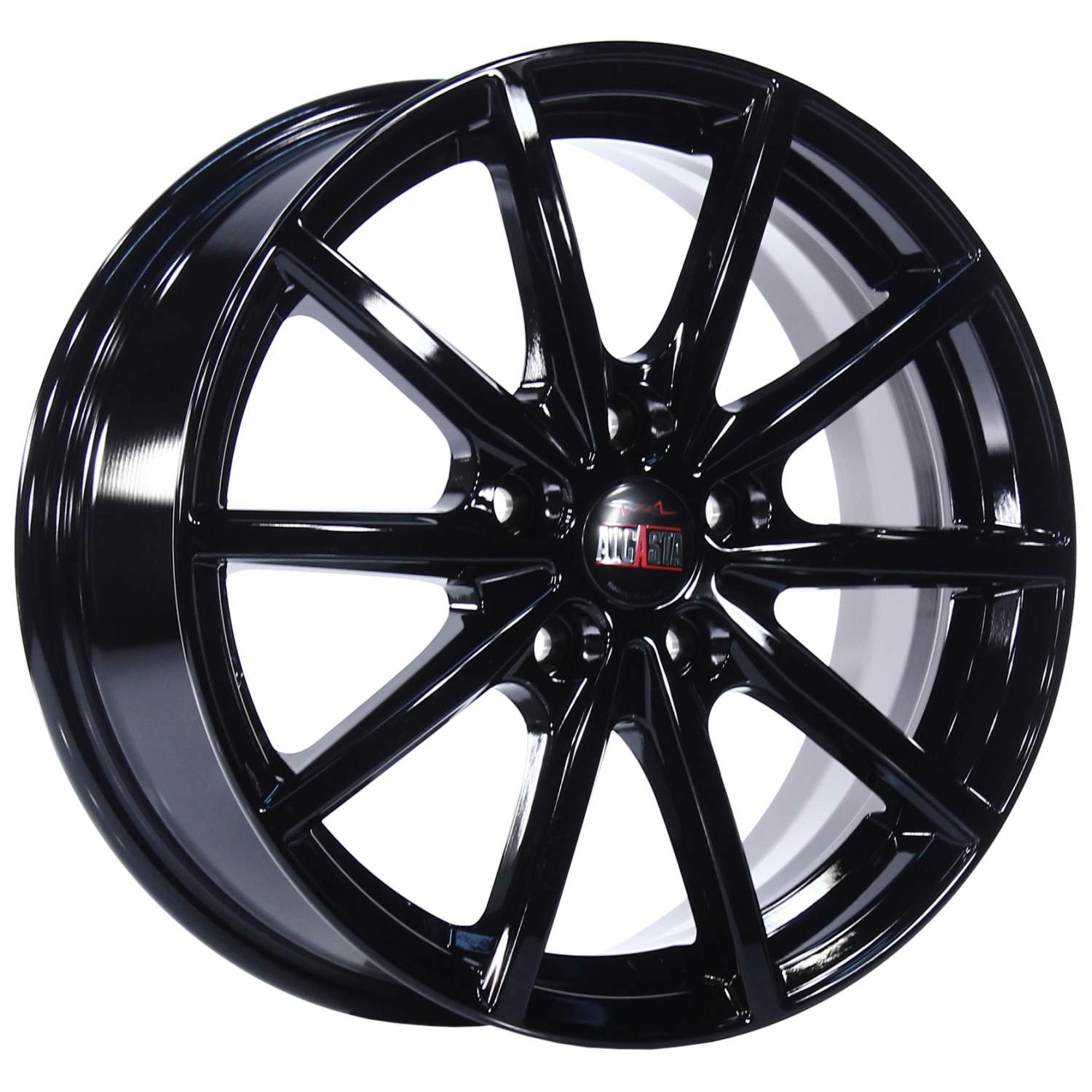 Колесный диск R17 5x114,3 7J ET40 D66,1 Alcasta M61 BLACK - купить в  Москве, цены на Мегамаркет