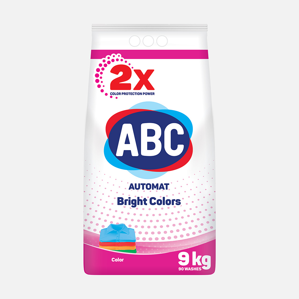 Порошок стиральный ABC для цветного белья, 9 кг - отзывы покупателей наМегамаркет