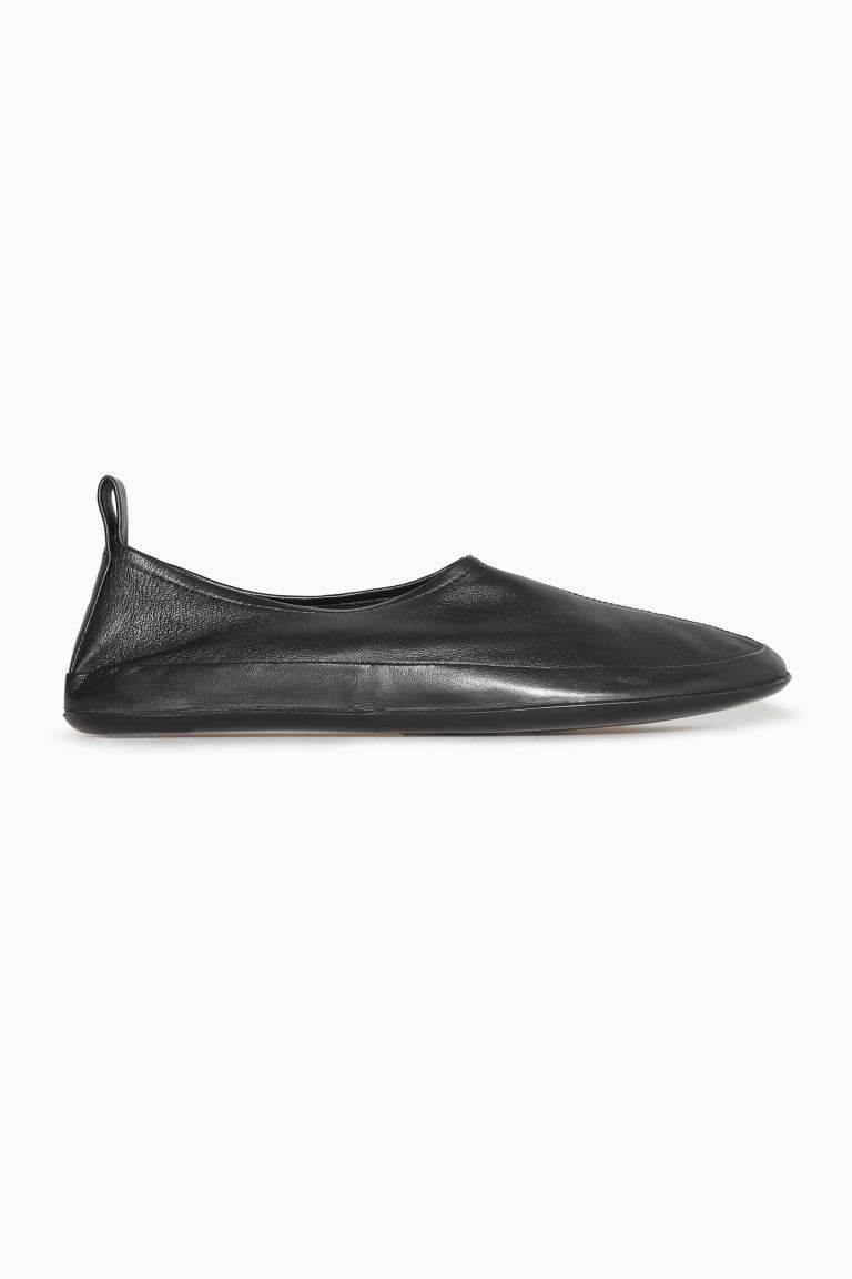 Cos hot sale leather ballerinas