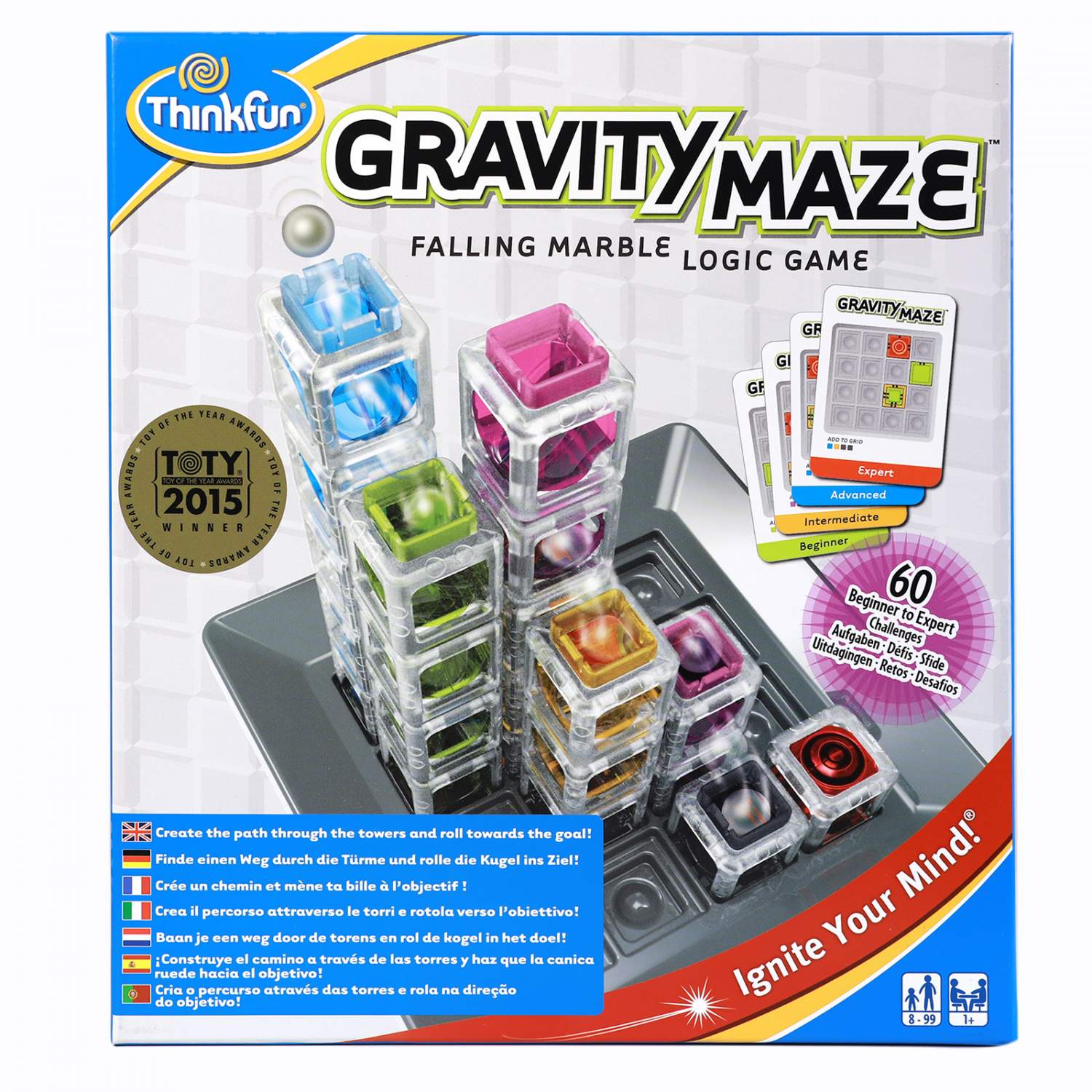 Настольная логическая игра-головоломка Thinkfun Гравитационный 3D-лабиринт  Gravity Maze – купить в Москве, цены в интернет-магазинах на Мегамаркет