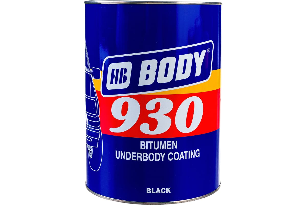 9300200005 Антикоррозийный Состав Body 930 Черн. 5 Кг Состав На Основе ...