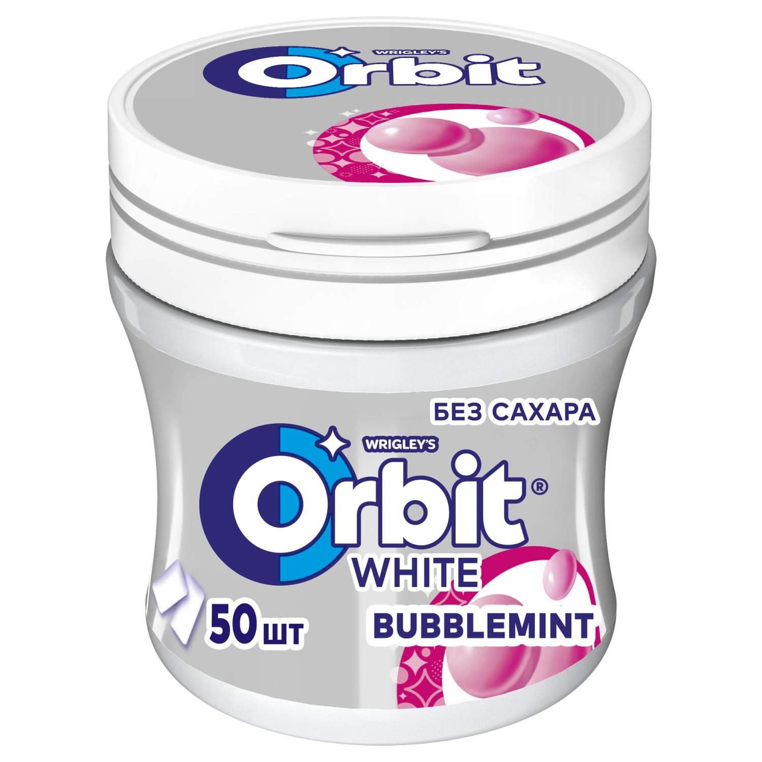 Жевательная резинка Orbit White Bubblemint 68г - отзывы покупателей на  Мегамаркет | 100025762945