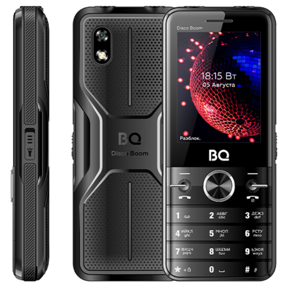 Мобильный телефон BQ Mobile BQ-2842 Disco Boom Black - отзывы покупателей  на маркетплейсе Мегамаркет | Артикул: 600009191917