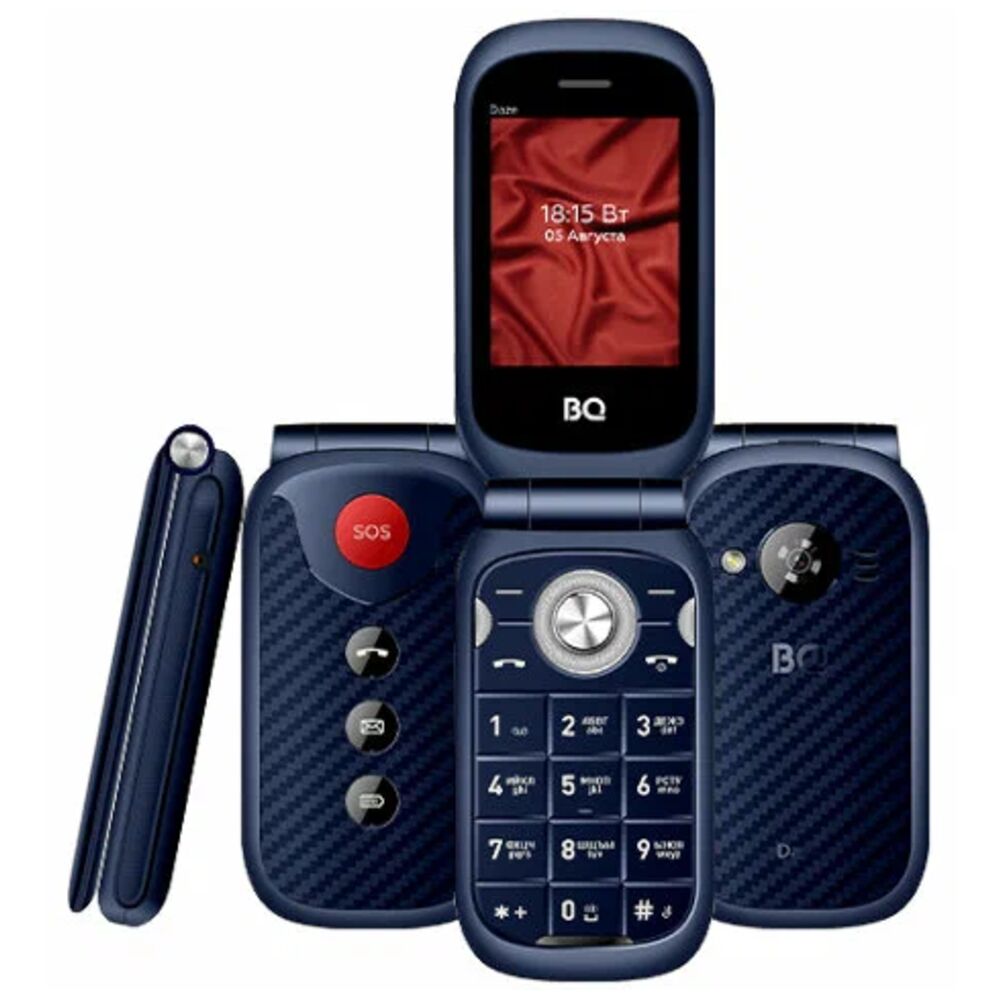 Мобильный телефон BQ Mobile BQ-2451 Daze Dark Blue, купить в Москве, цены в  интернет-магазинах на Мегамаркет