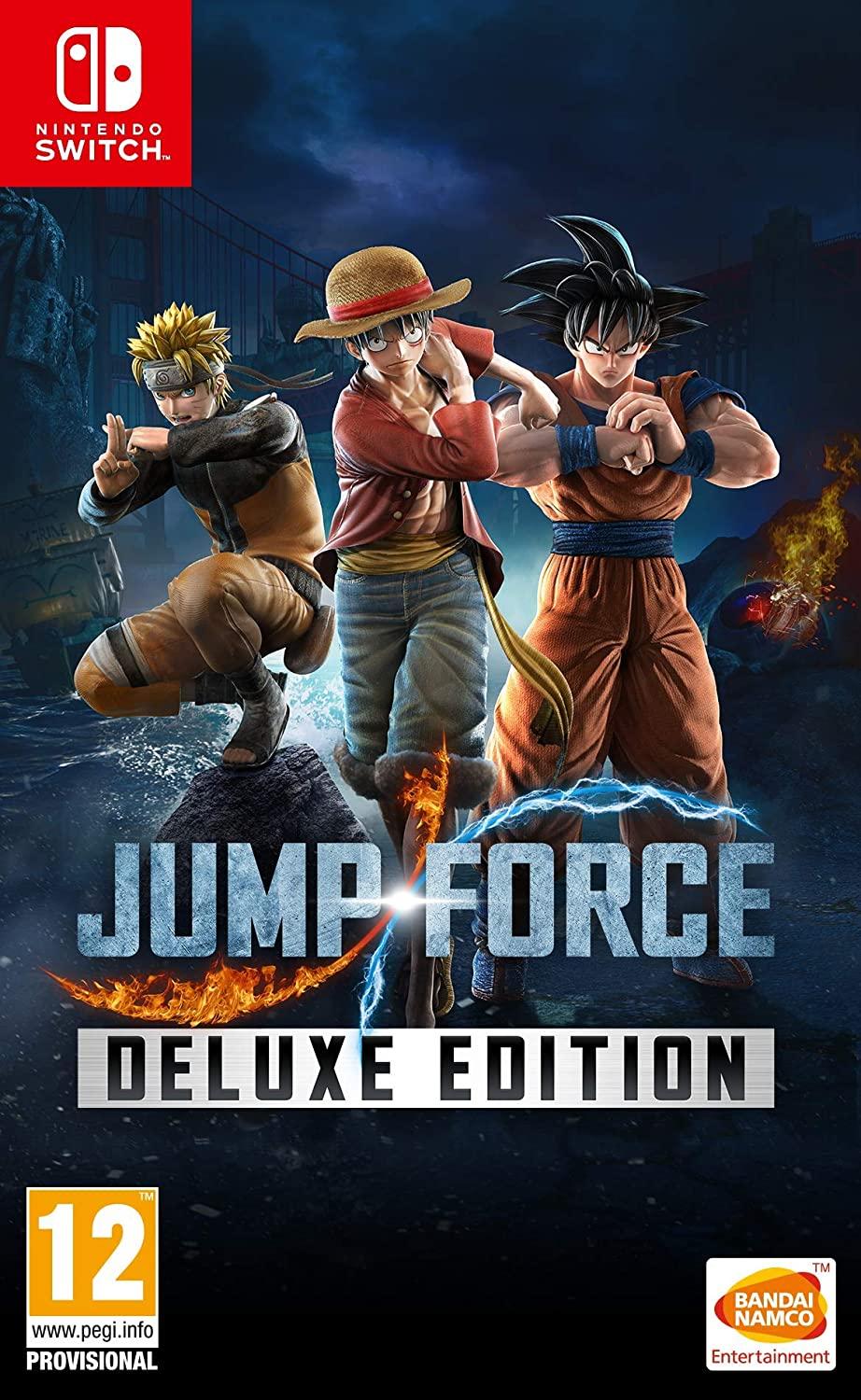 Игра Jump Force Deluxe Edition Русская Версия (Switch) – купить в Москве,  цены в интернет-магазинах на Мегамаркет