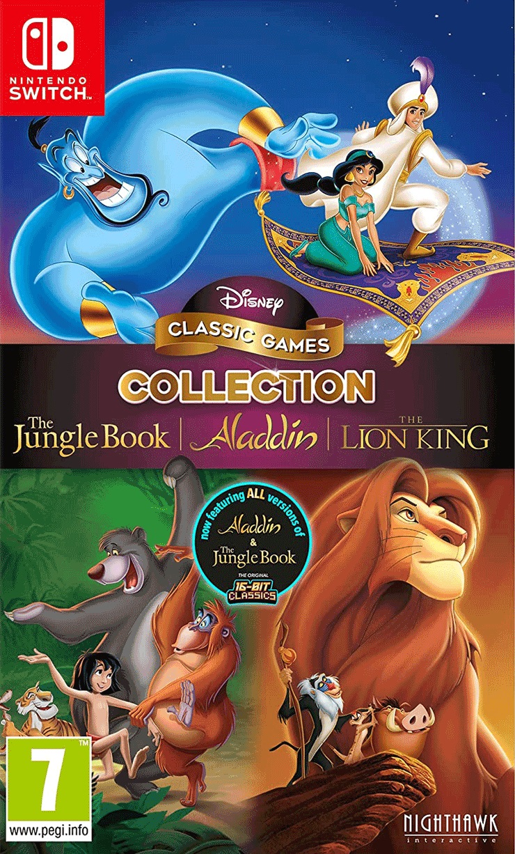 Игра Disney Classic Games Collection: The Jungle Book, Aladdin and The Lion  King, купить в Москве, цены в интернет-магазинах на Мегамаркет