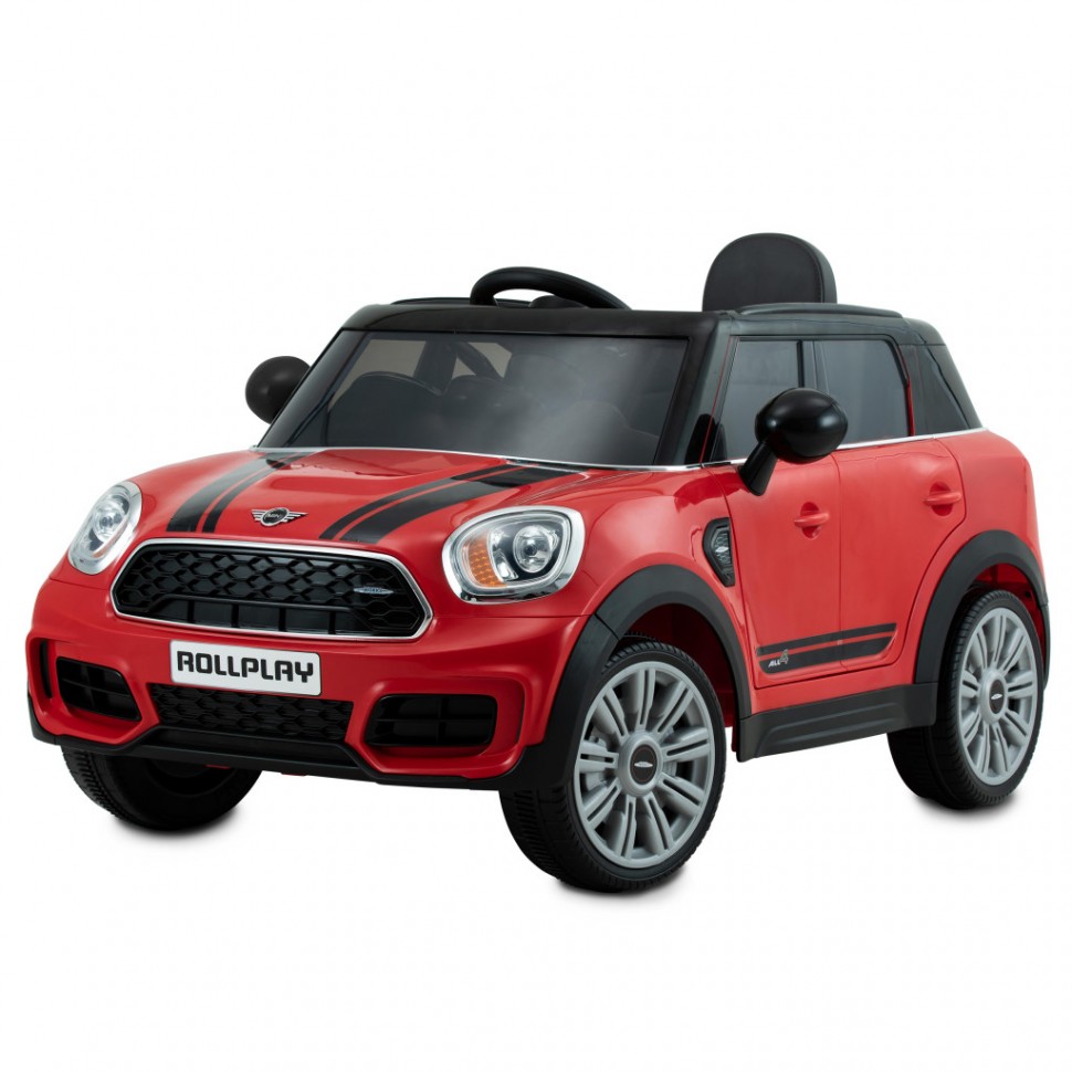 Детский автомобиль Rollplay Mini Cooper S Roadster 6V c пультом управления  - отзывы покупателей на Мегамаркет