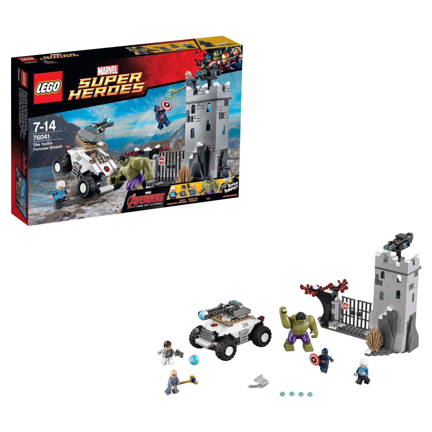 Купить конструктор LEGO Super Heroes Avengers #6 (76041), цены на  Мегамаркет | Артикул: 100000093314