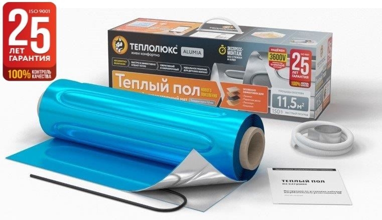 Теплолюкс tropix мнн 480 вт 3 0 кв м нагревательный мат для теплого пола