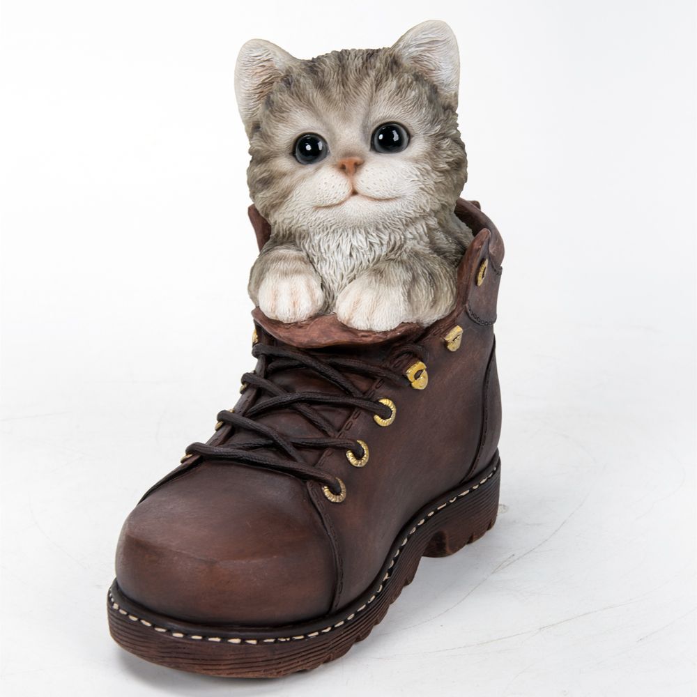 Котенок на ботинке