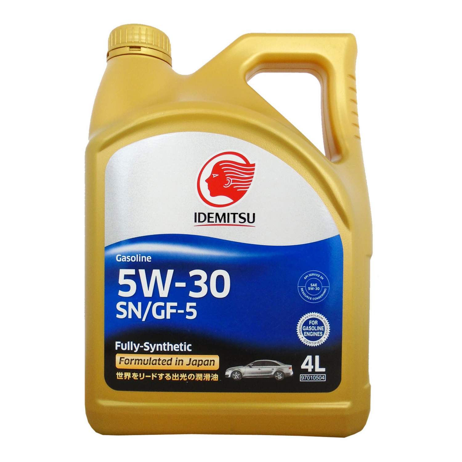 Моторное масло Idemitsu Gasoline Fully-Sinthetic 5W-30 4л - отзывы  покупателей на Мегамаркет | 100001148812