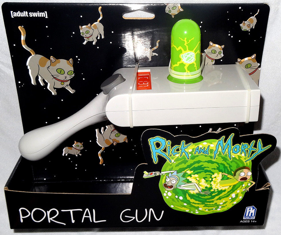 Портальная пушка Рика Rick and Morty Portal Gun Accessory PhatMojo 7685 –  купить в Москве, цены в интернет-магазинах на Мегамаркет