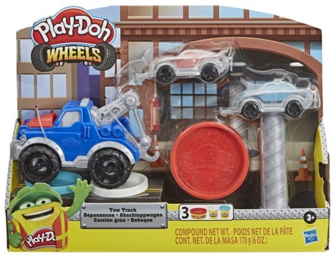 Купить игровой набор Hasbro Play-Doh Wheels Эвакуатор, цены на Мегамаркет |  Артикул: 100026467435